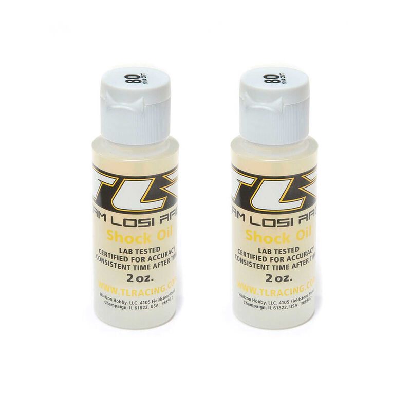 Silicone Shock Oil, 80WT, 1014CST, 2oz (2)