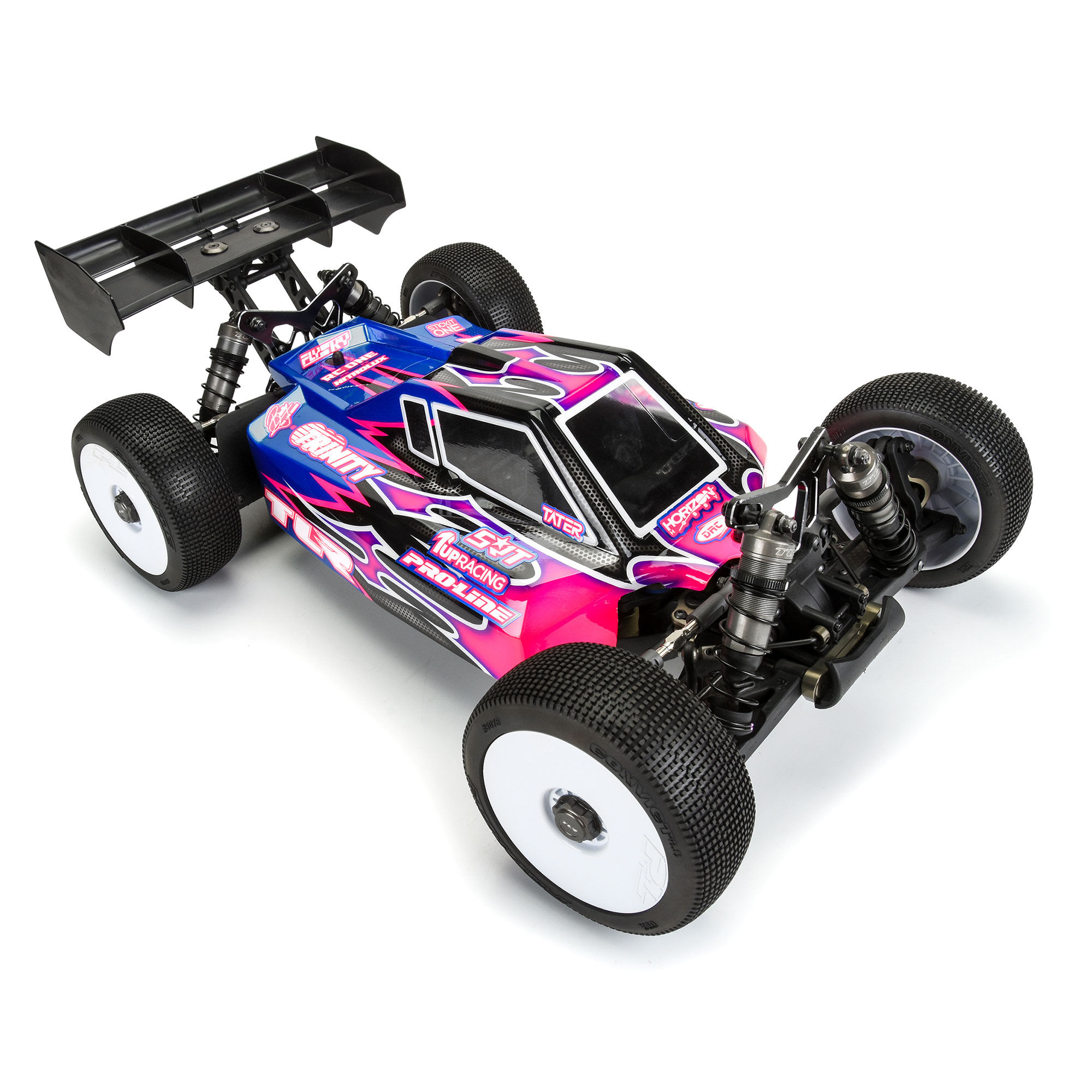 【数量は多】 8ight-X/E TLR Body: Clear Sector 1/8 2.0 Racing Losi Team | ホビーラジコン