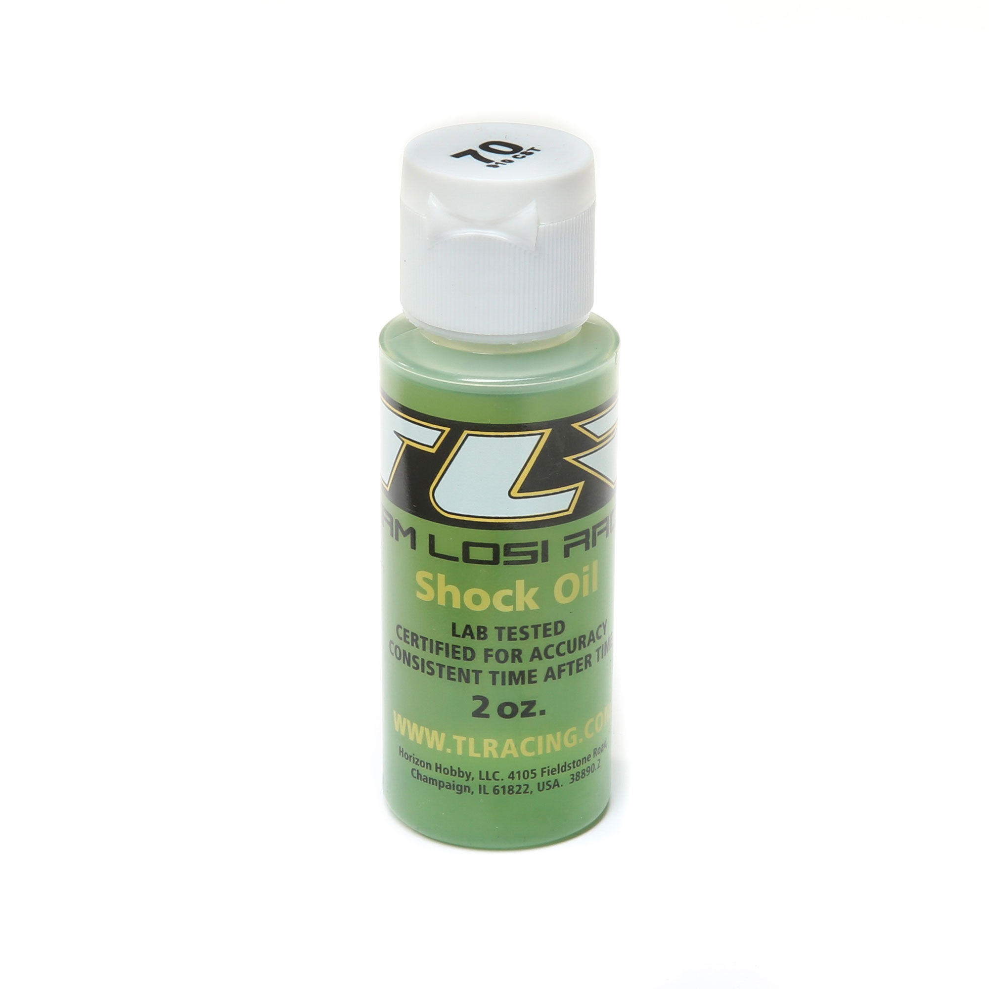 Silicone Shock Oil, 70WT, 910CST, 2oz | Team Losi Racing
