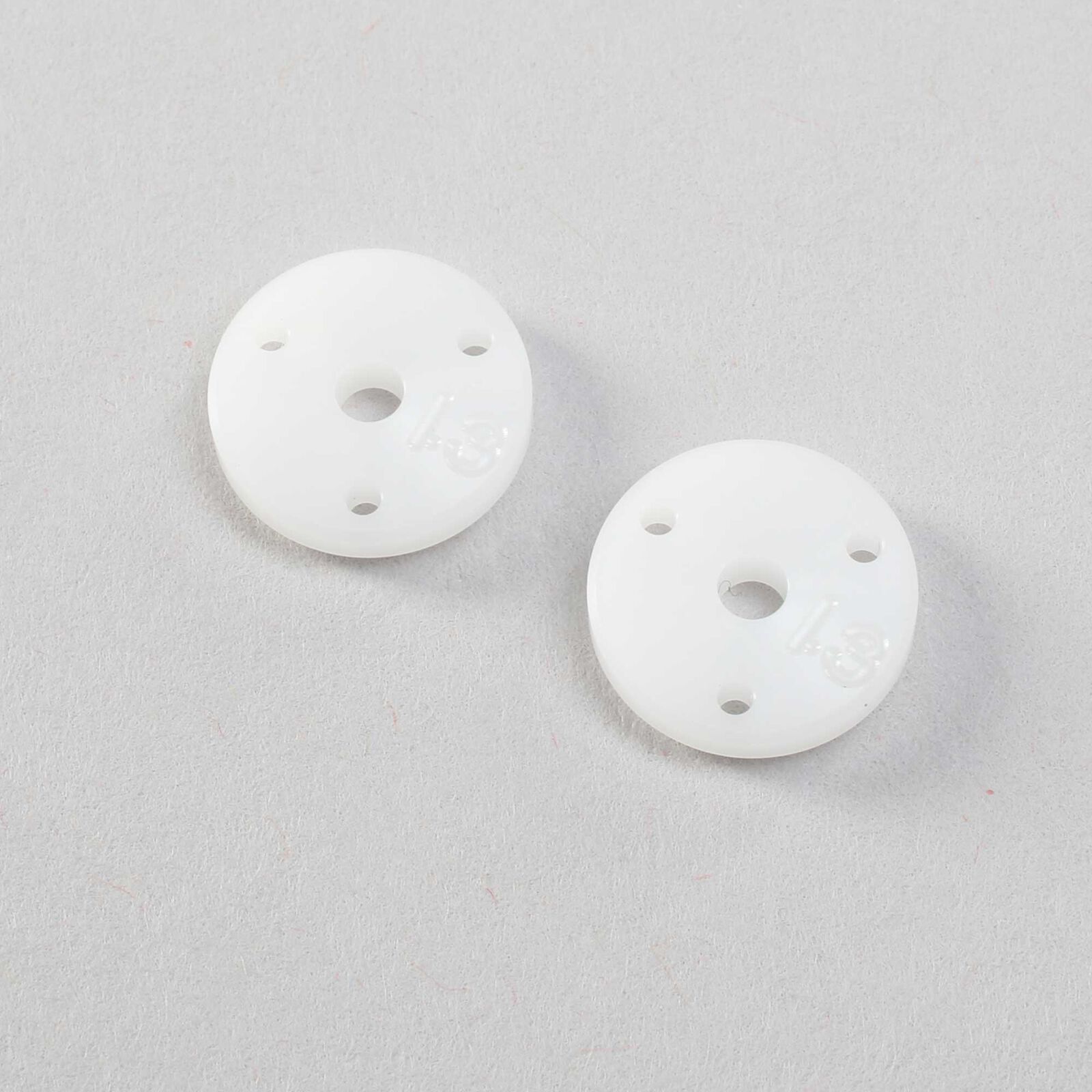 Machined Shock Pistons, Thin 3 x 1.3mm G3 (2)