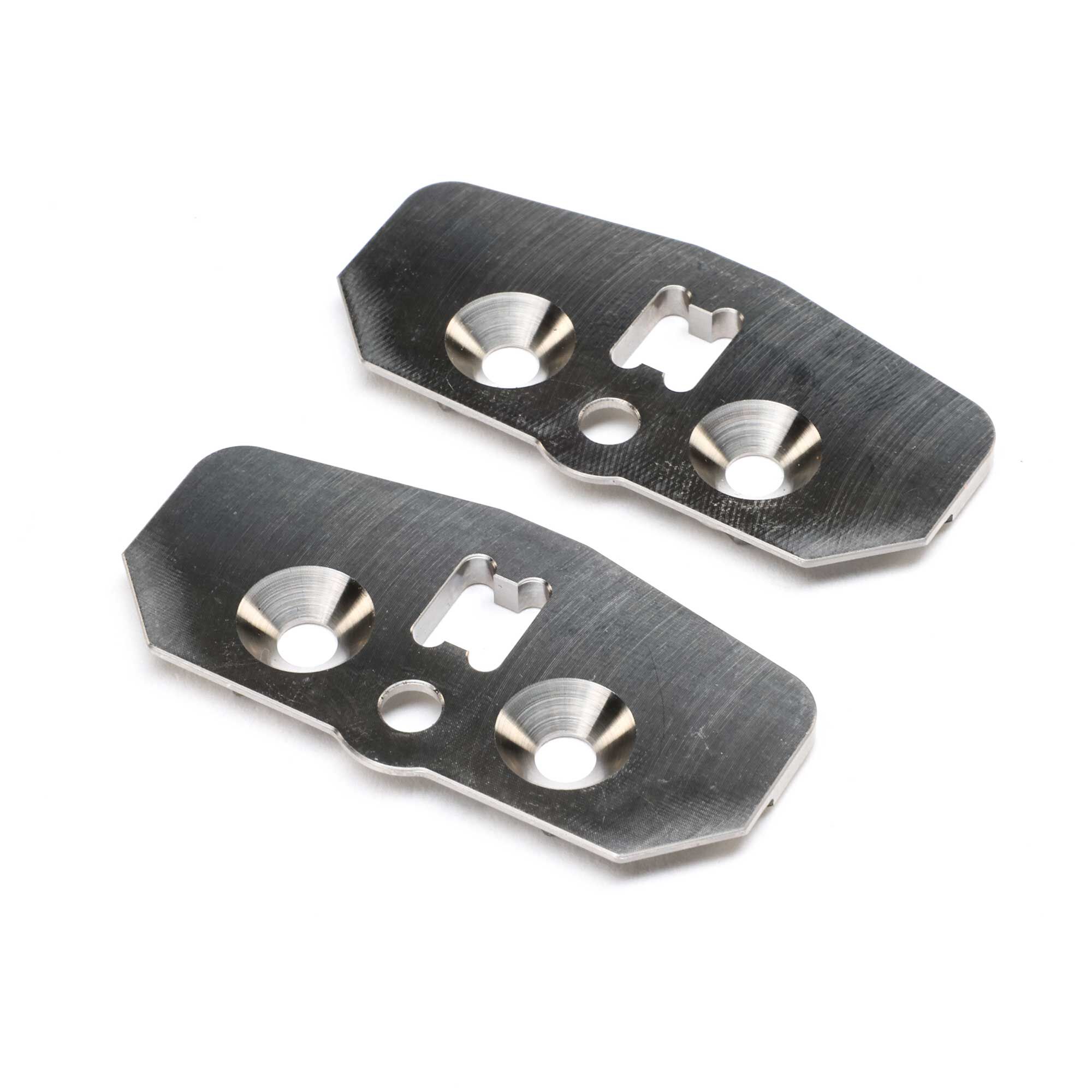 Skid Plate, Adjustable Chassis, +2, Titanium (2): 8X 2.0 | Team