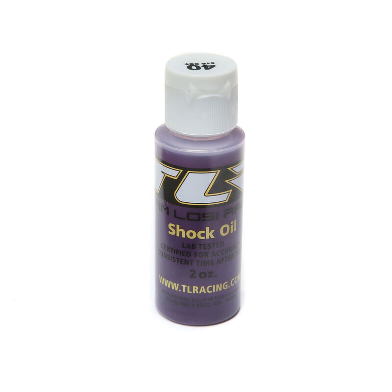 Silicone Shock Oil, 40WT, 516CST, 2oz