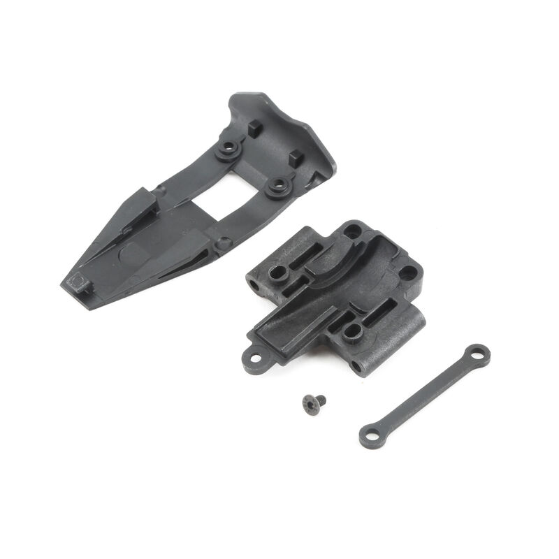 Front Pivot, Brace and Bumper: 22-4 2.0