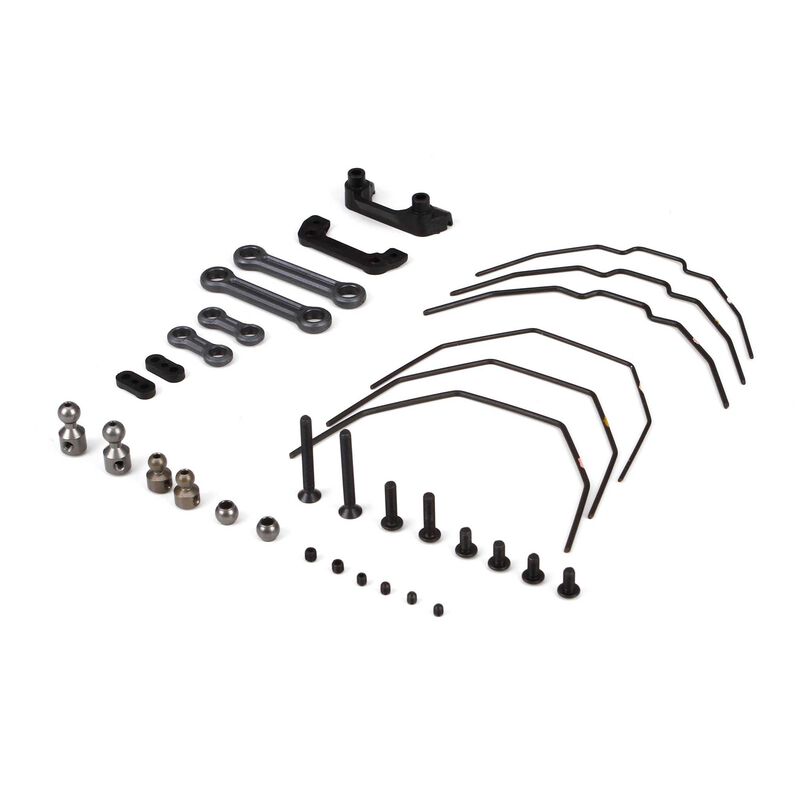 Sway Bar Kit, Front and Rear: 22-4