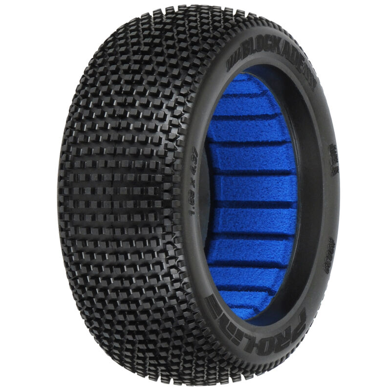 Pro-Line Blockade Off-Road 1:8 Buggy Tires for Front or Rear (2) Pro-Line Blockade Off-Road 1:8 Buggy Tires for Front or Rear (2)