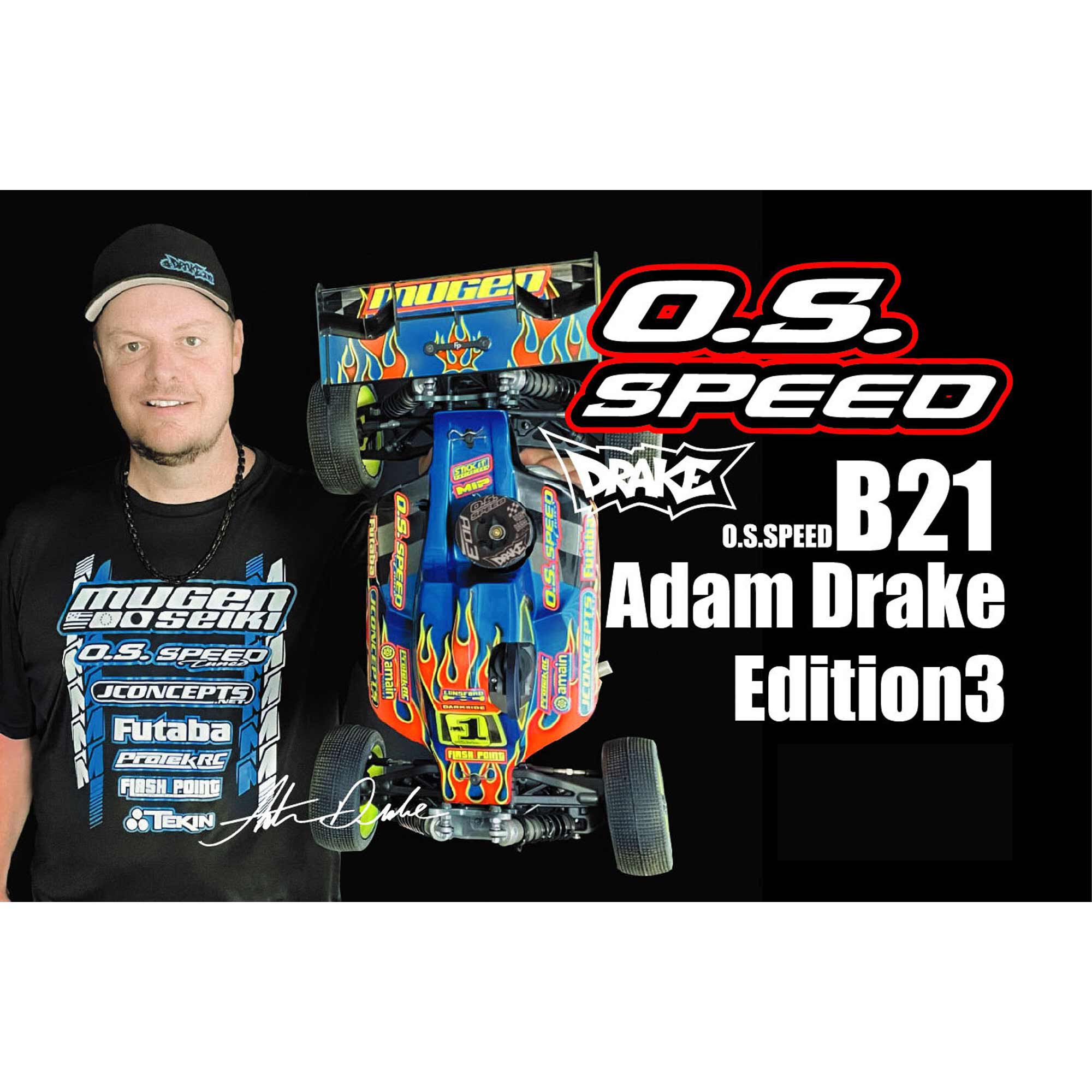 ホビーラジコン OSSP-B21 ADAM W/T2090SC-ADAM ホビーラジコン OSSP-B21 ADAM W/T2090SC-ADAM O.S.SPEED B21 ADAM DRAKE 3