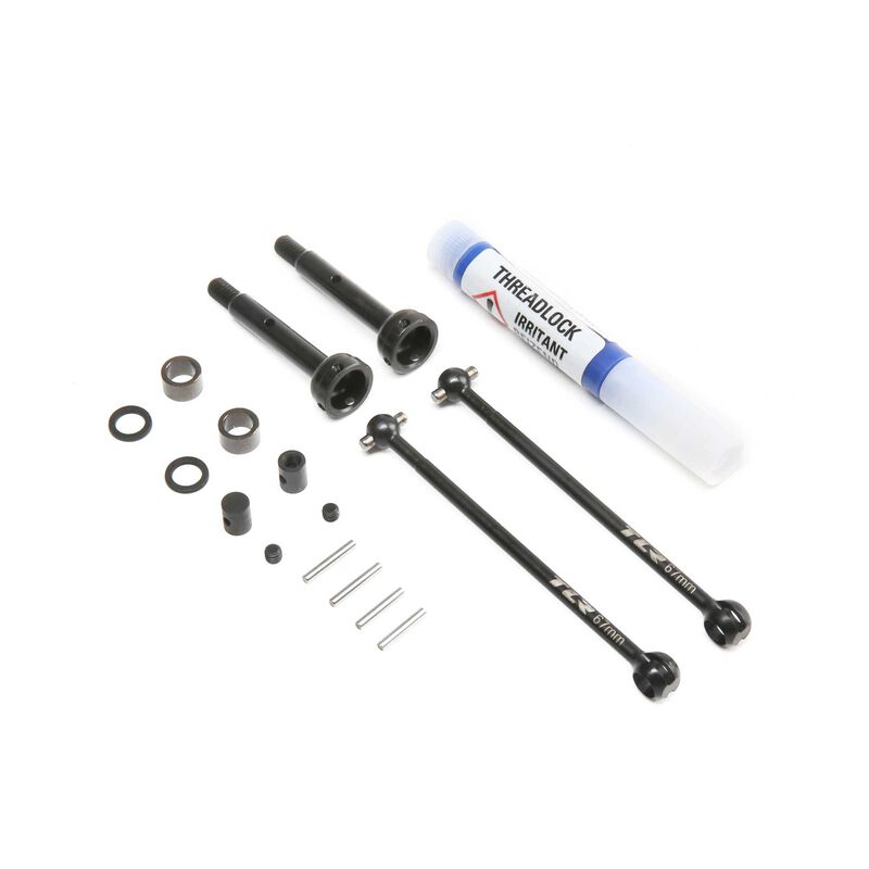 CVA Driveshaft Set Complete, 67mm: 22 3.0