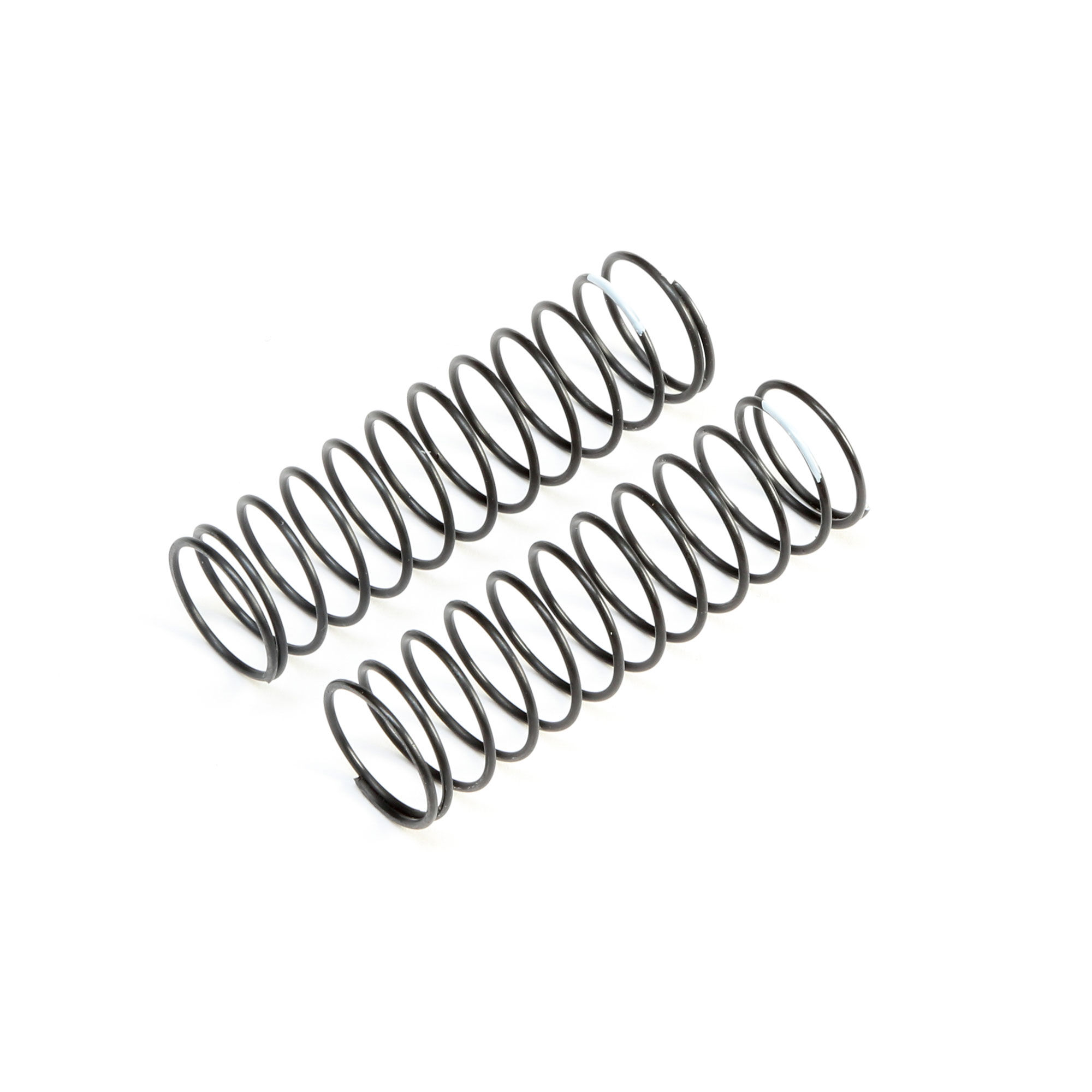Rear Springs, White, Low Frequency 12mm (2) | Team Losi Racing