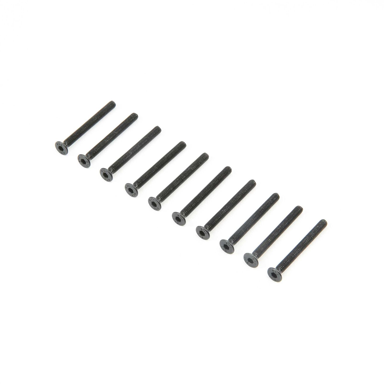 Flat Head Screws M3 x 30mm (10)