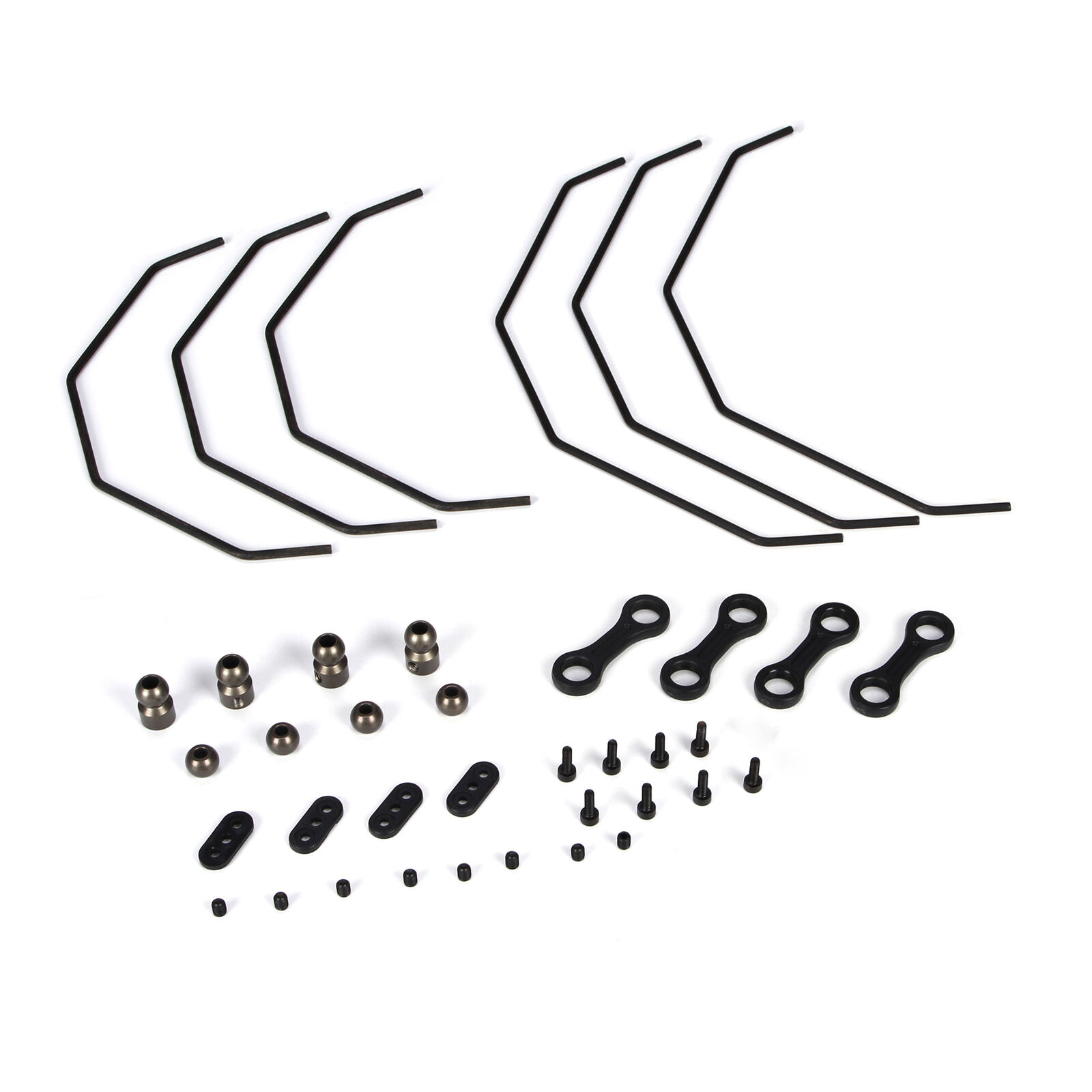 Sway Bar Set and Hardware (3 Each Front and Rear): 5IVE-T, MINI WRC