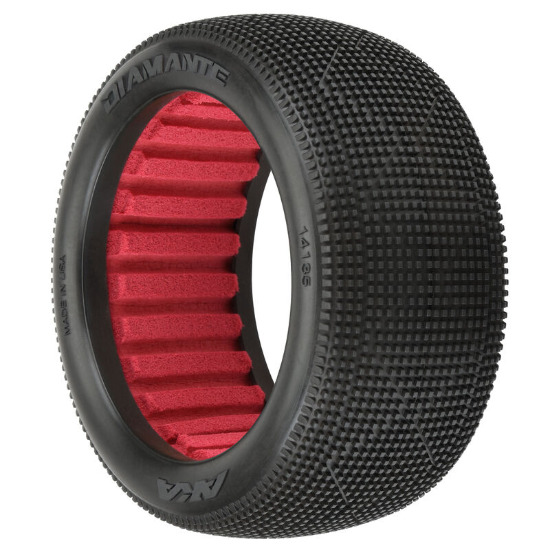 1/8 Diamante Soft Front/Rear 4.0" Off-Road Truck Tires (2)