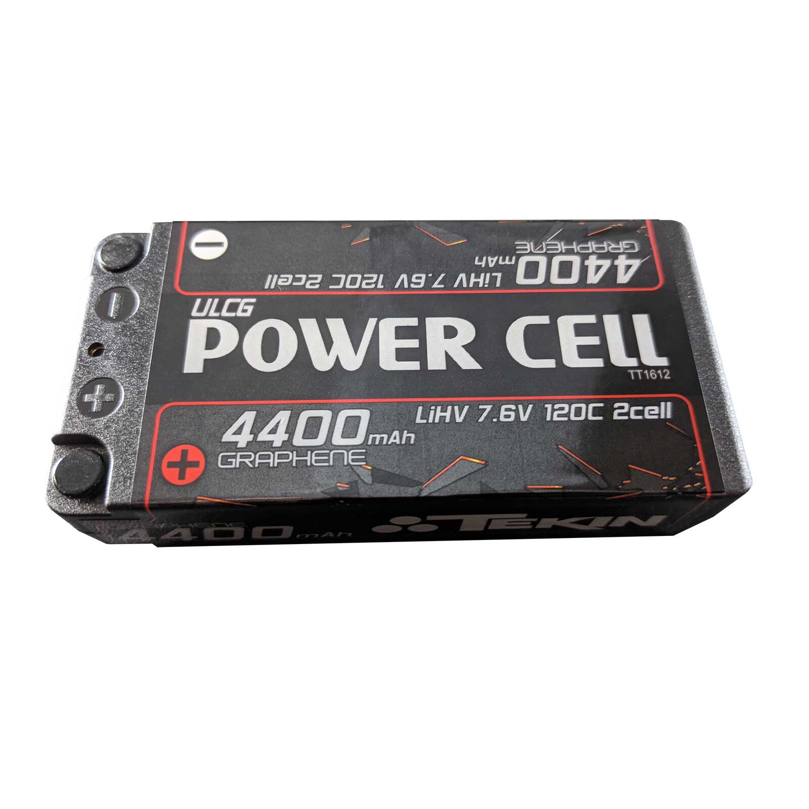 7.6V 4400mAh 2S 120C Shorty LiHV Battery: 5mm High Power Bullet