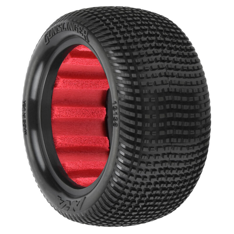 1/10 Gunslinger Super Soft Rear 2.2" Off-Road Buggy Tires (2)