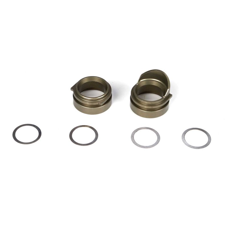 Rear Gearbox Bearing Inserts, Alum (2): TEN