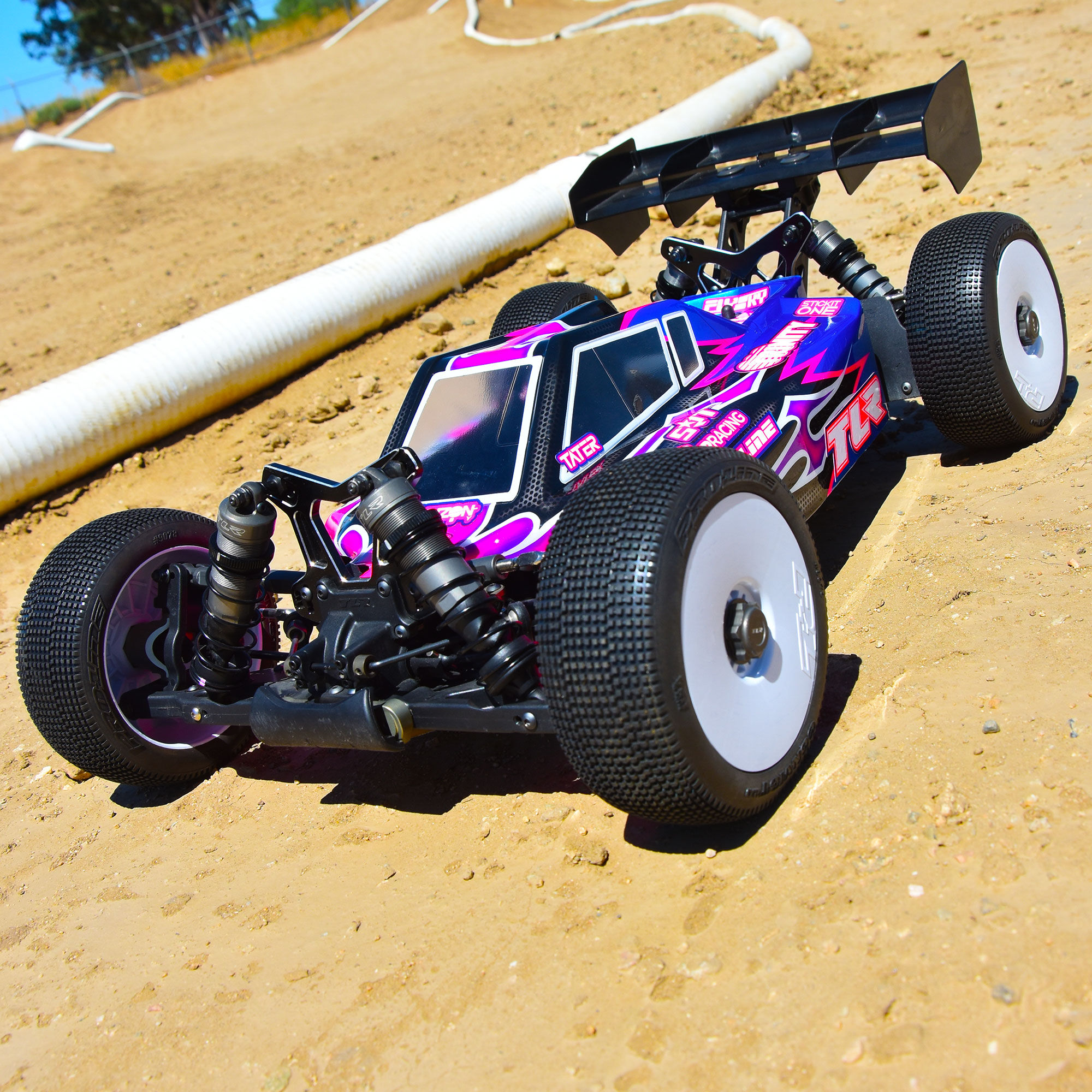 Pro-Line Racing 1/8 Axis Clear Body: TLR 8ight-XE (with LCG