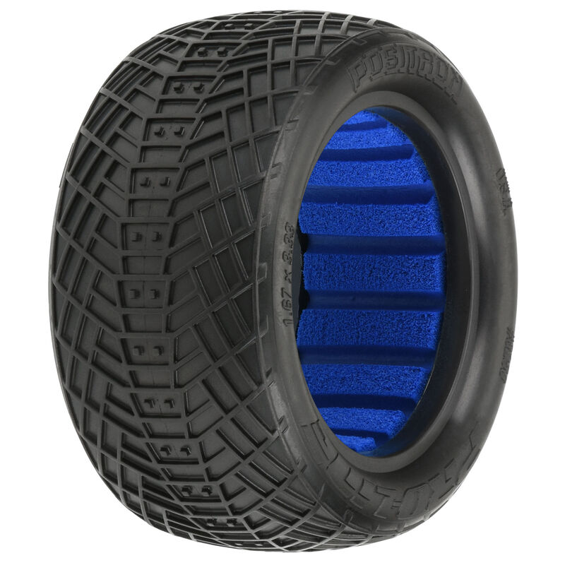 1/10 Positron S4 Rear 2.2" Off-Road Buggy Tires (2)