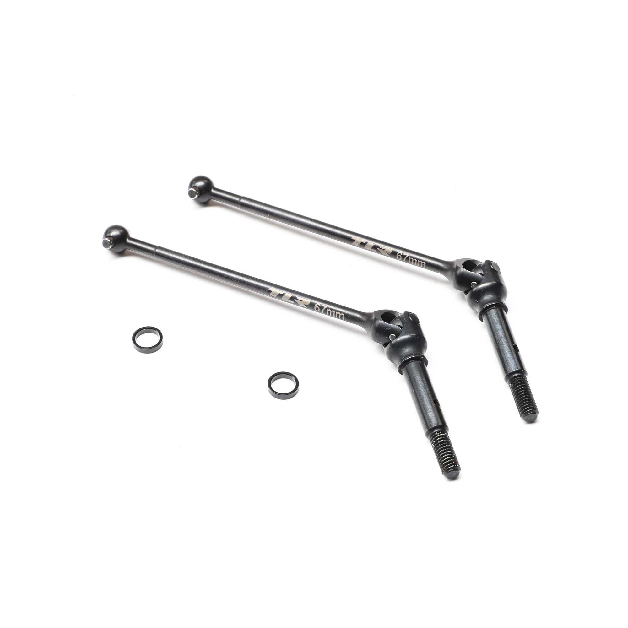 Universal Driveshaft, 67mm (2): 22X | Team Losi Racing