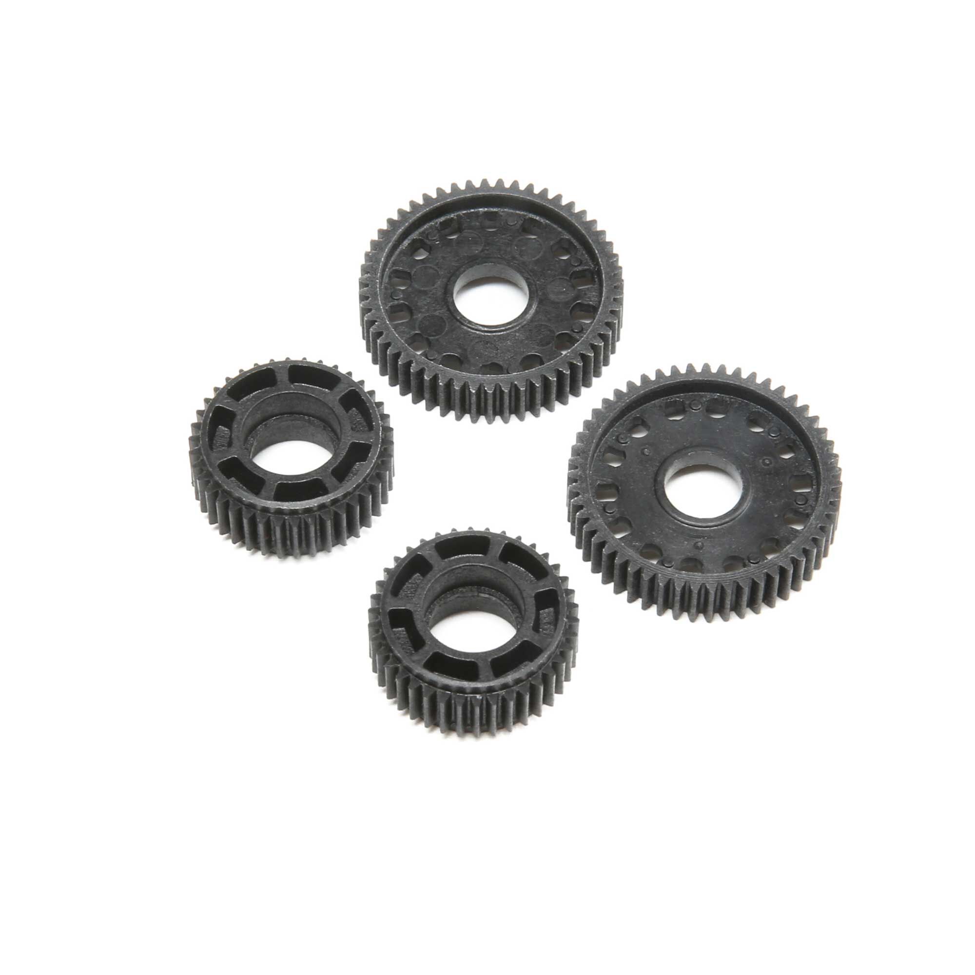 Narrow Gear Set, Laydown Idler, Diff (2): 22 4.0 SR | Team Losi Racing