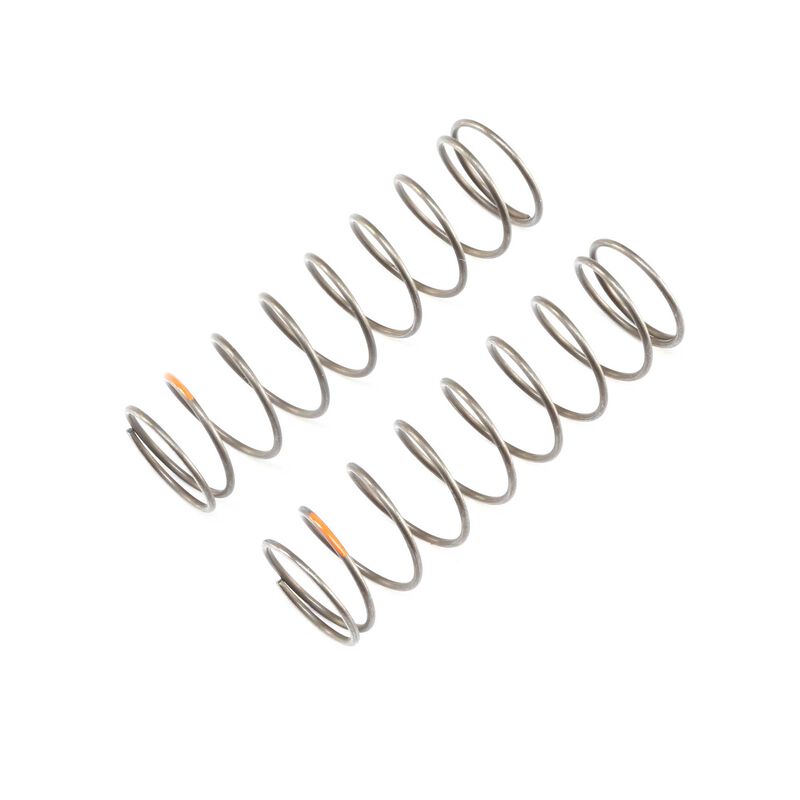 16mm EVO Rear Shock Spring, 4.0 Orange (2): 8B 4.0