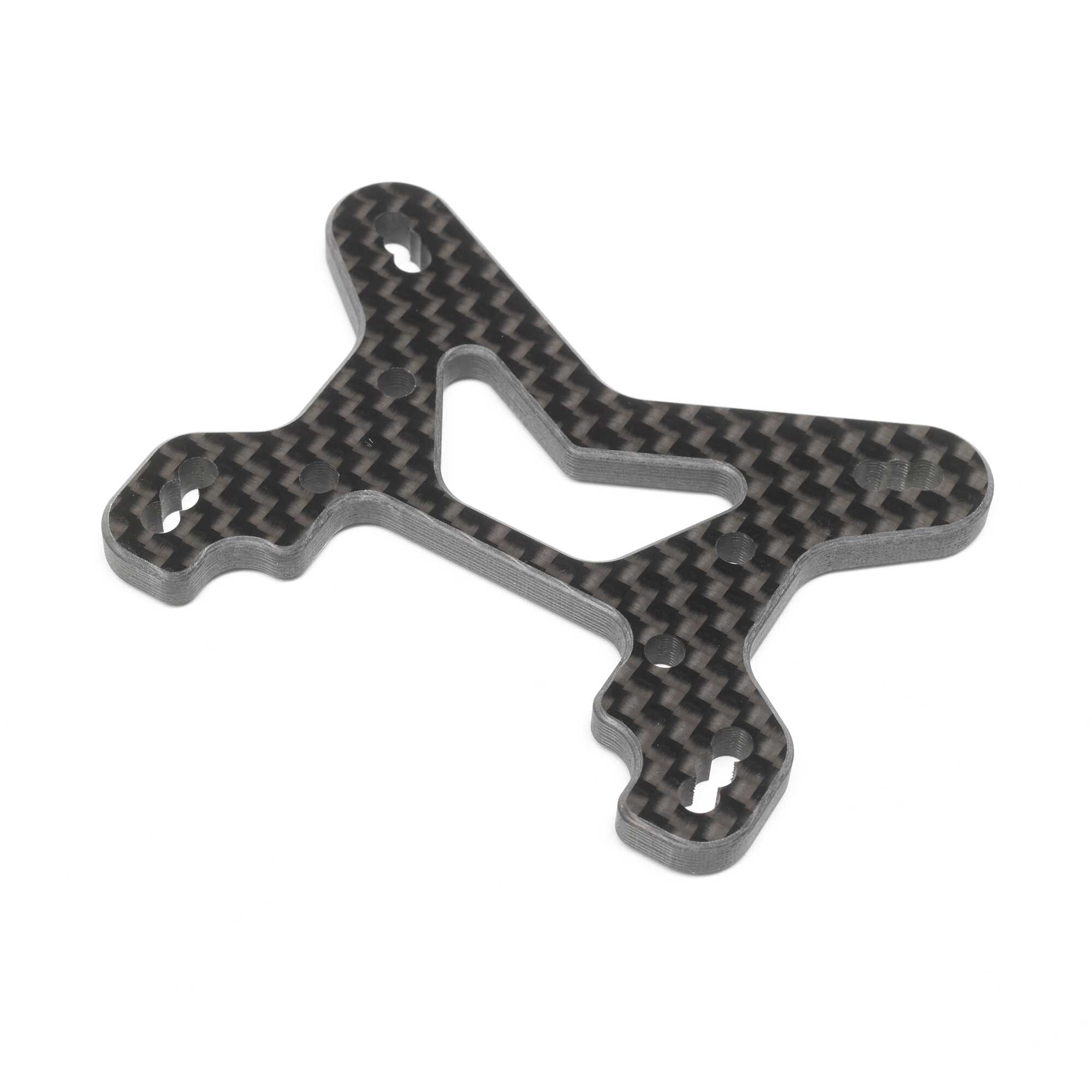 Carbon Front Shock Tower, V2: 22X-4 | Team Losi Racing