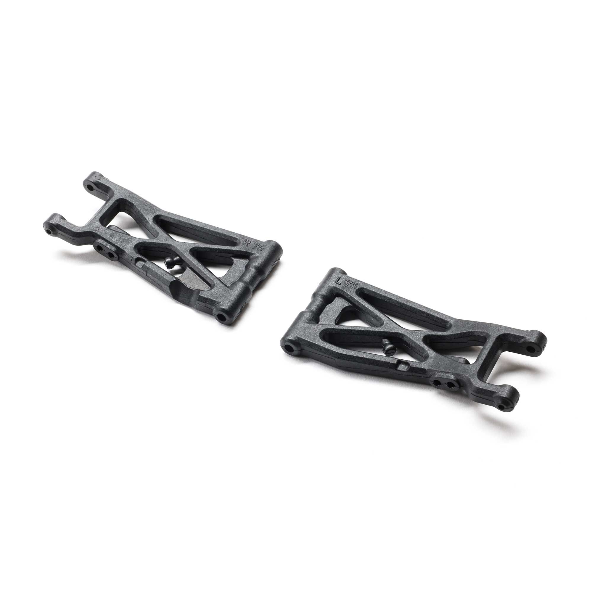 Team Losi Racing Rear Arm Set, Stiffezel, V2: 22X-4, 22X | Team