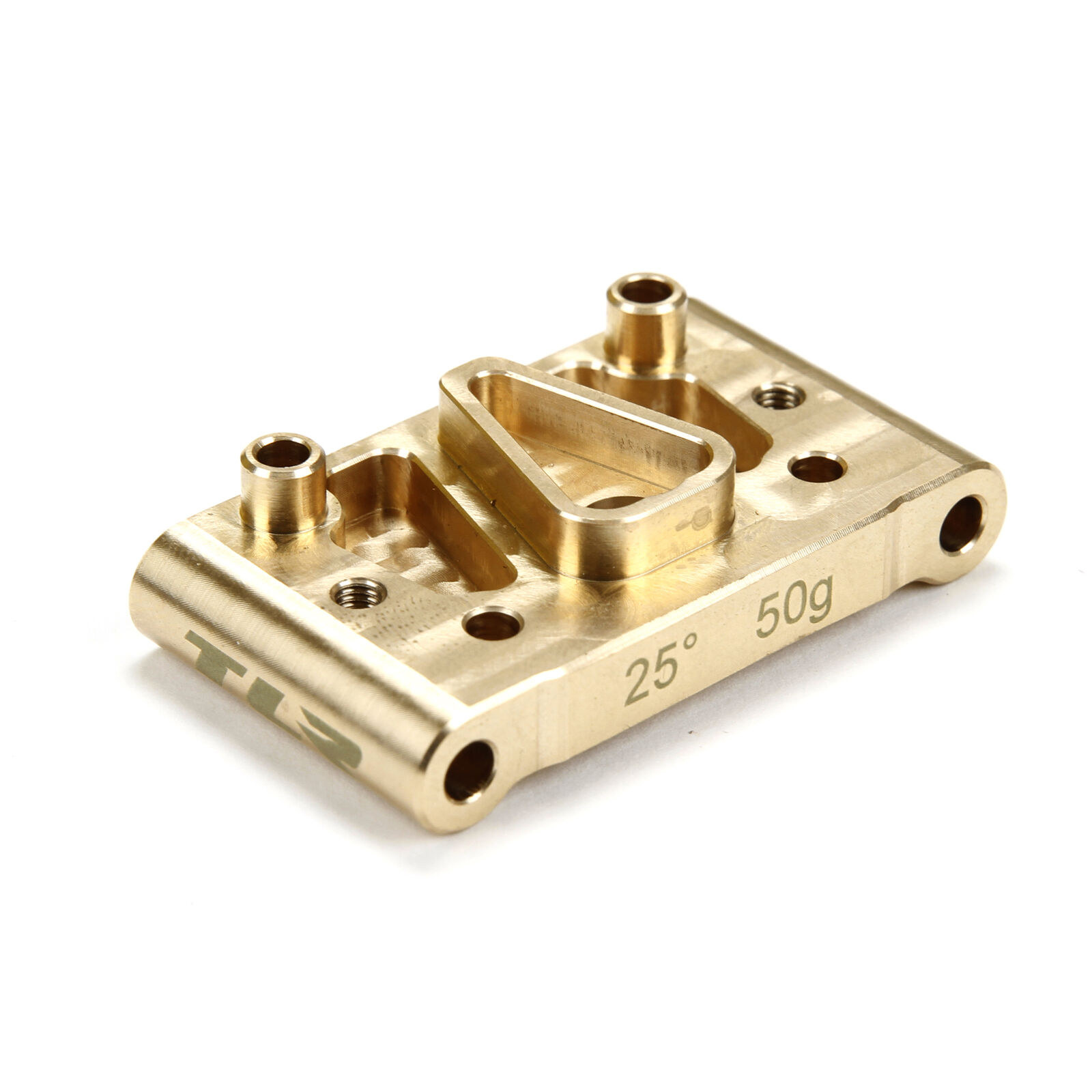 Front Pivot, 25 deg, 50 gram, Brass: 22 2.0