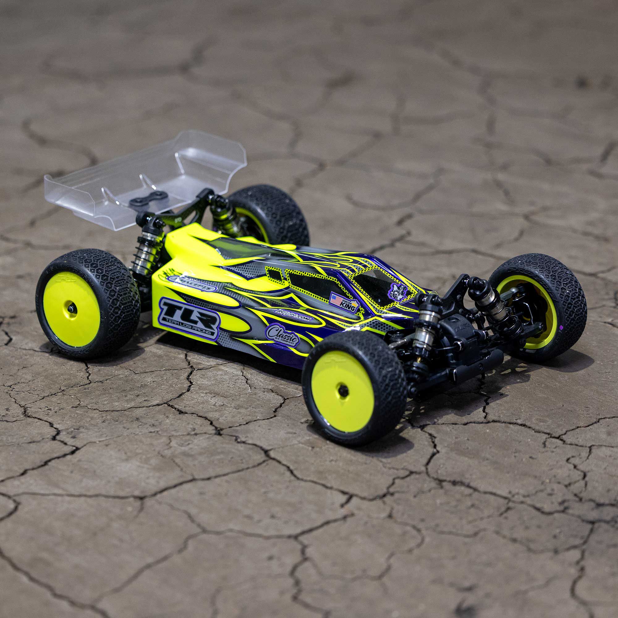TLR 22-4ラジコンパーツセット 各種 1/10 Sector Light Weight Clear Body: TLR 22X-4 | Team Losi Racing