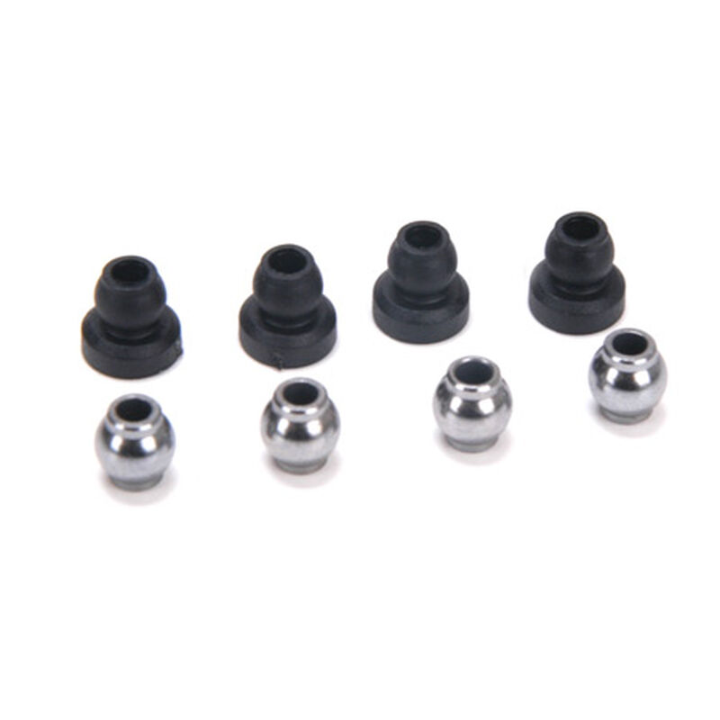 Upper Shock Bushings and Lower Shock Pivot Balls (4): CCR, NCR SE