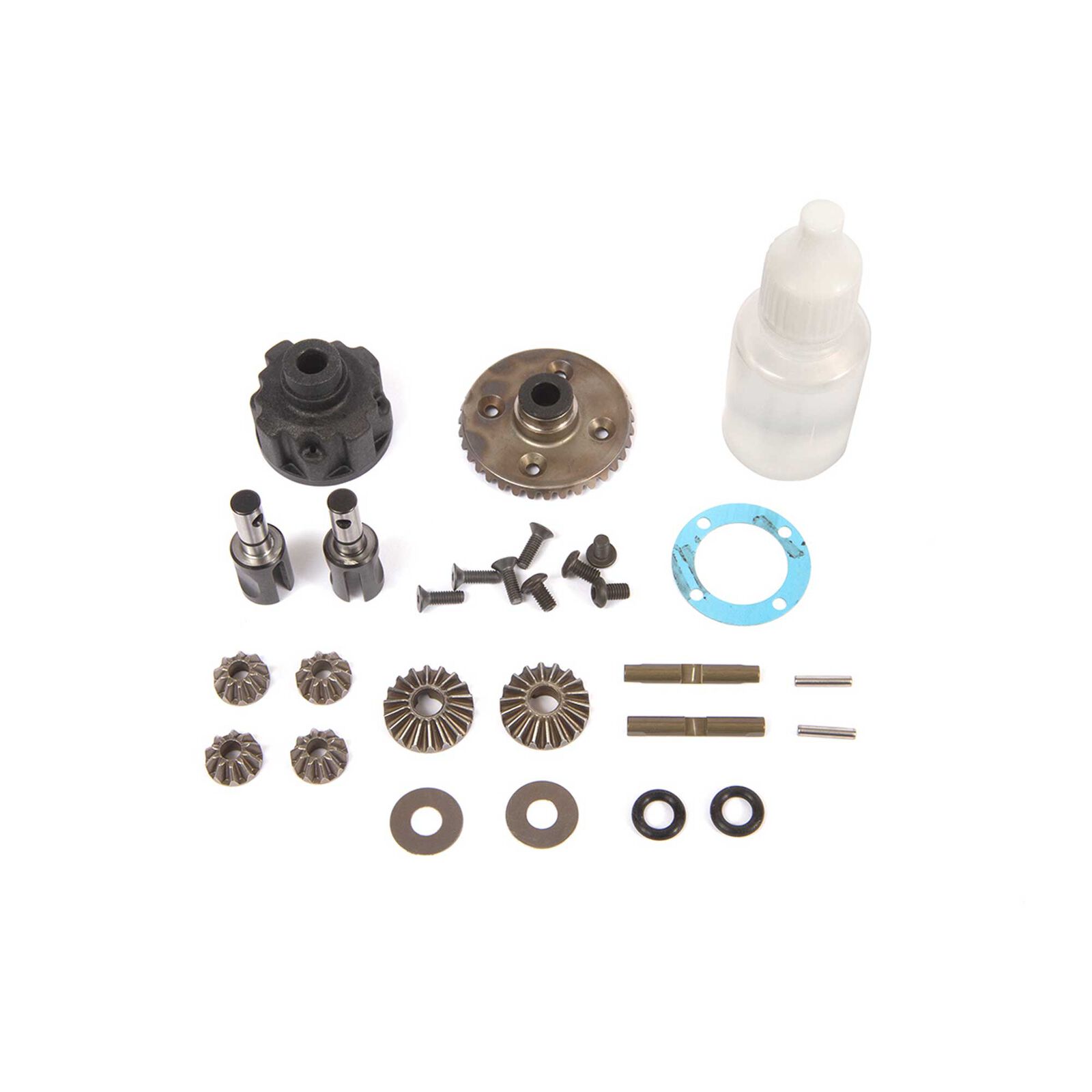 Front Rear Diff Complete Metal: 22X-4