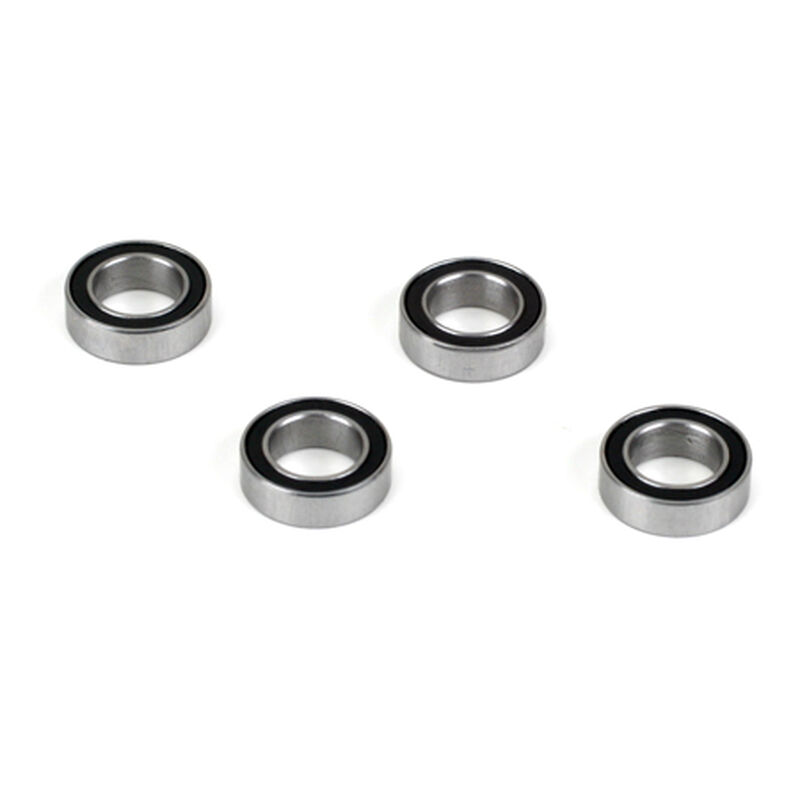 6x10x3 Rubber Sealed Ball Bearing (4): 8X, 8XE