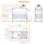 H6350 Standard Digital HV Brushless Ultra Torque High Speed Heli Cyclic Servo