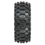 1/8 Badlands MX M2 Front/Rear Buggy Tires Mounted 17mm Black (2)