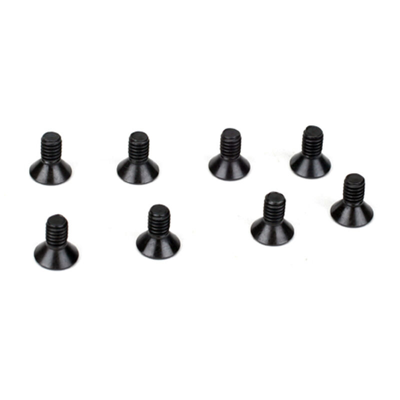 Flat Head Screws, 8-32 x 3/8" (8)