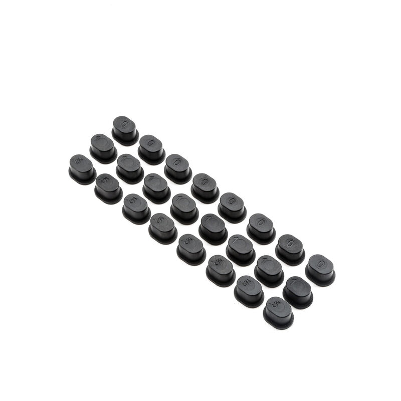 Adjustable Hinge Pin Brace Inserts: 5IVE B, 5T, MINI WRC