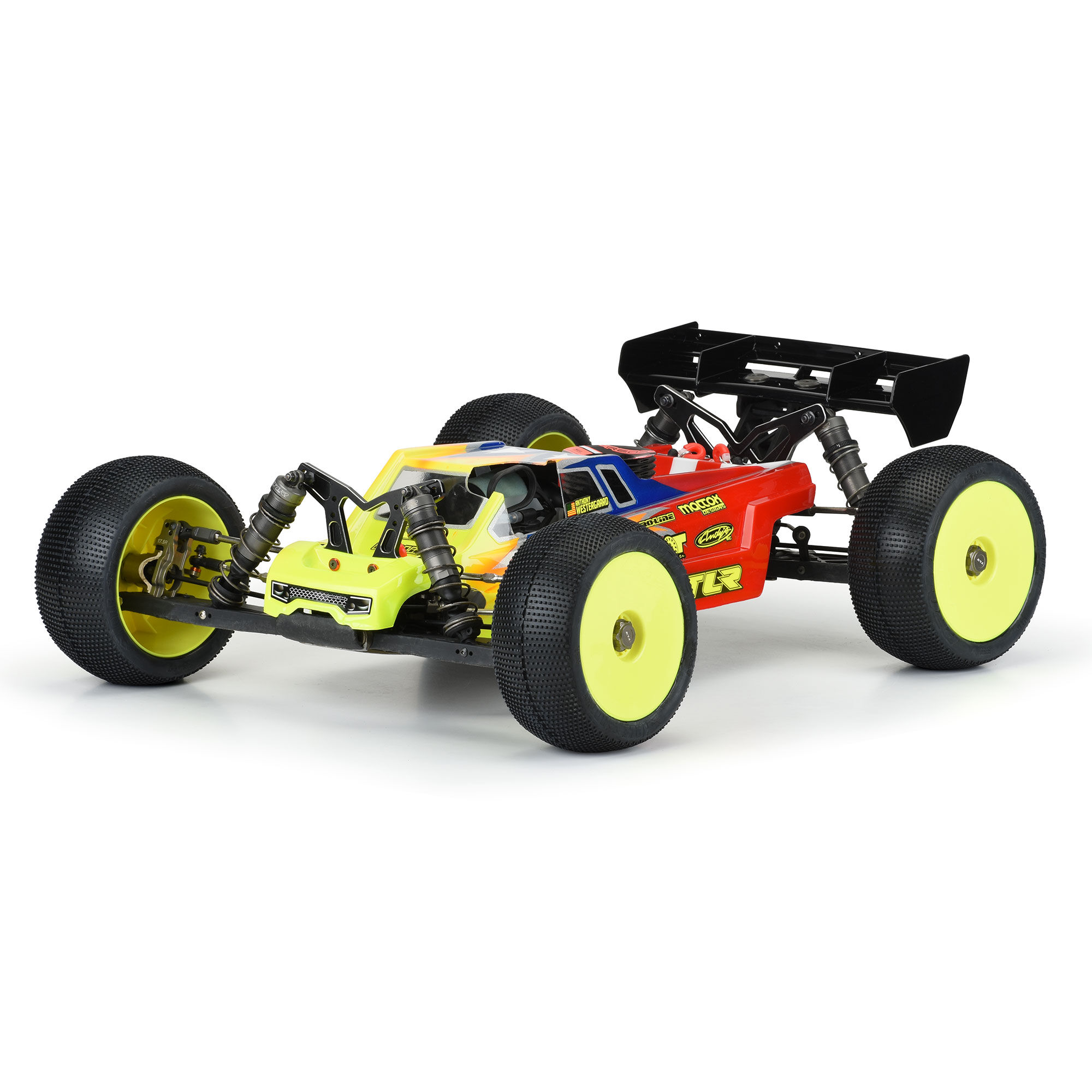 1 8 Axis T Bruggy Clear Body Fits 8ight XT E and Others Team Losi Racing