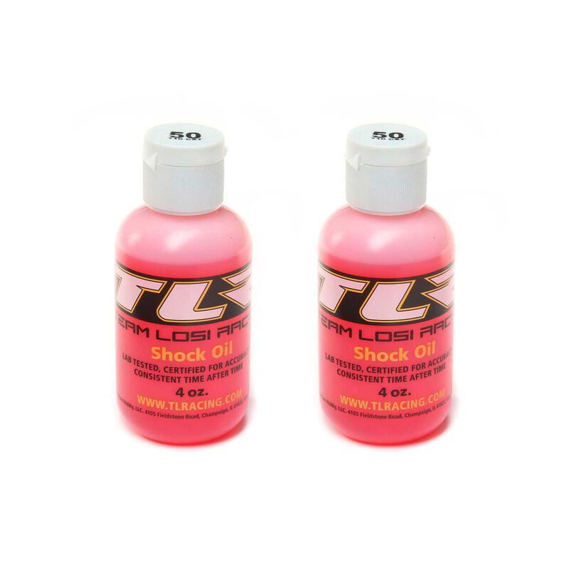 Silicone Shock Oil, 50WT, 710CST, 4oz (2)