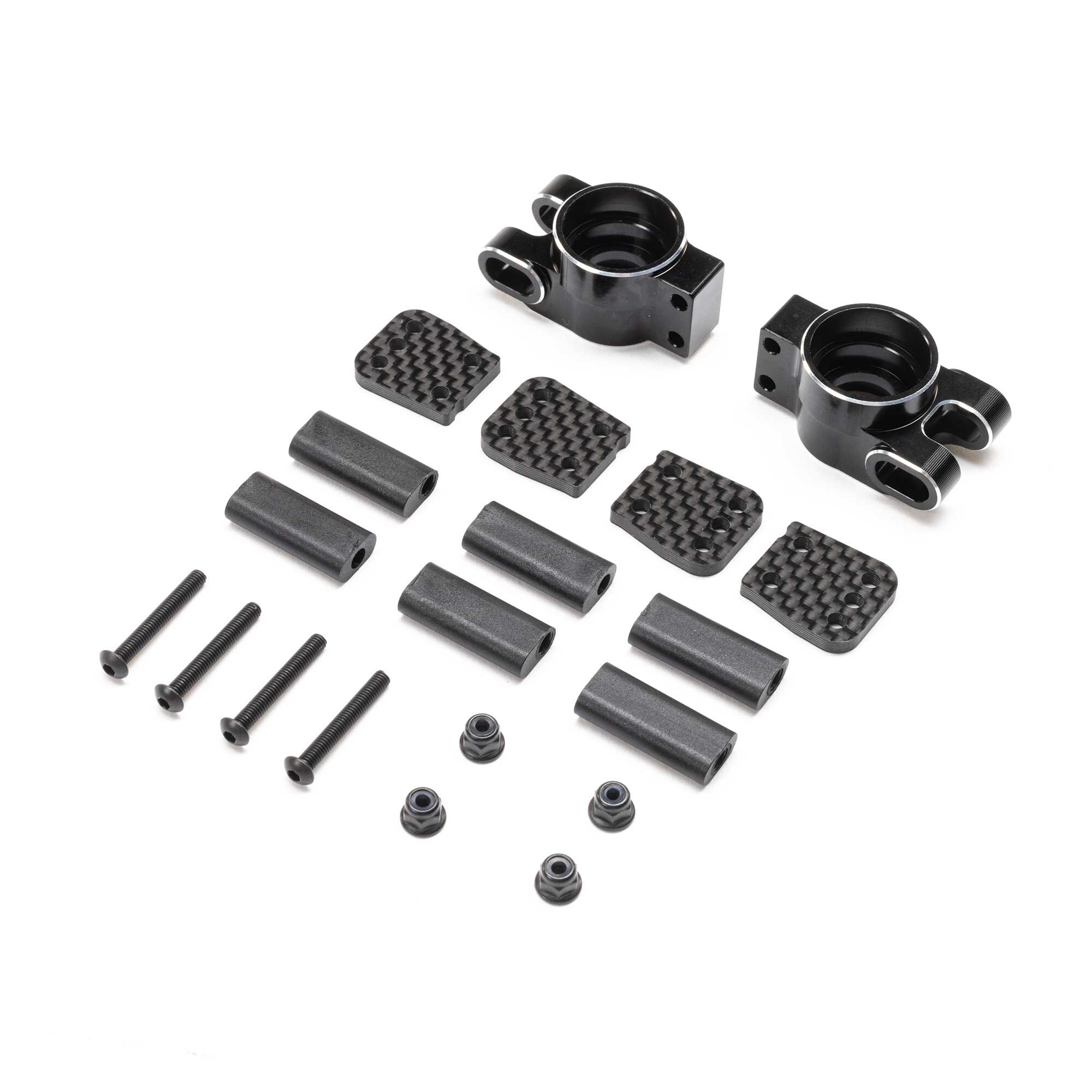 Rear Hub, Aluminum: 8X, 8XE 2.0 | Team Losi Racing