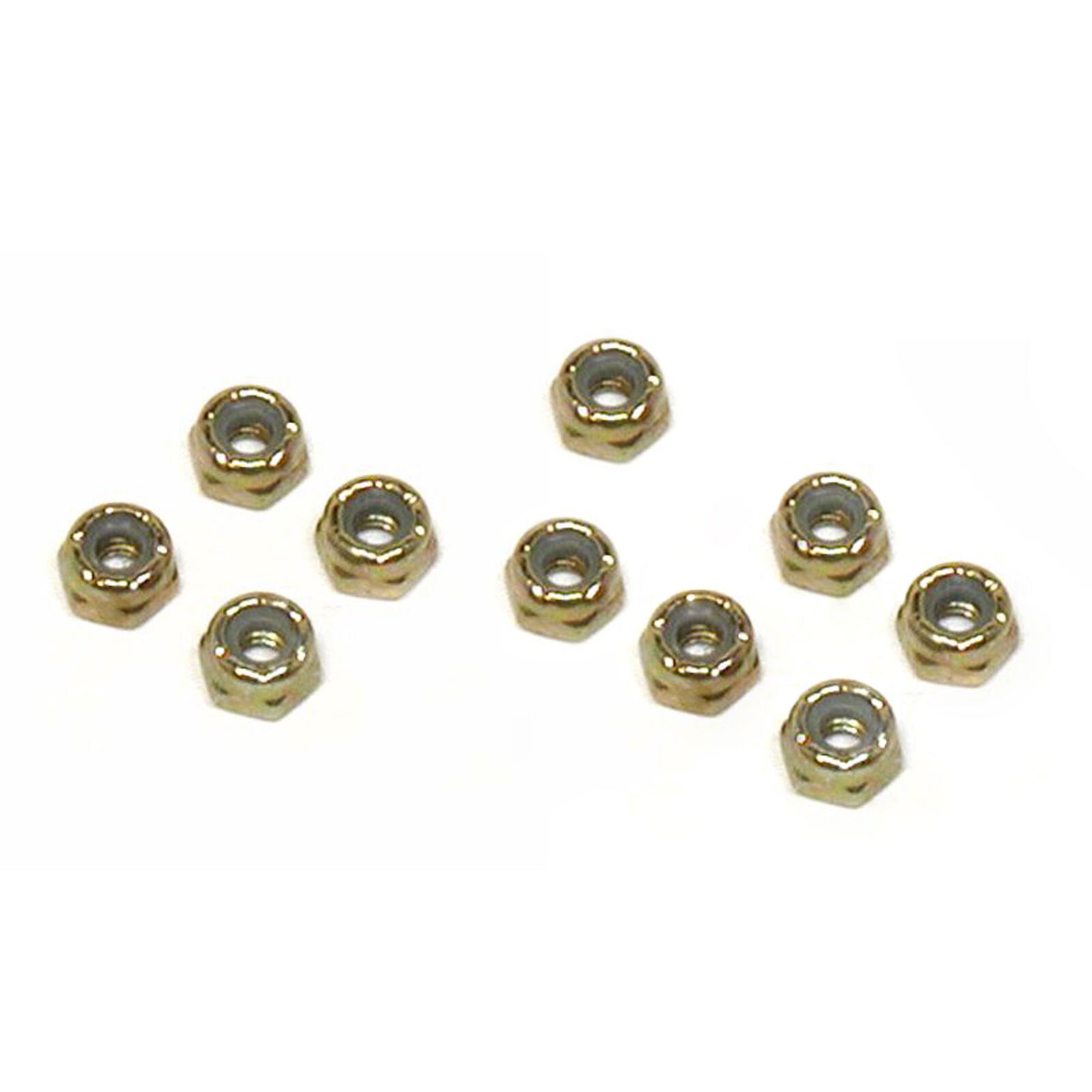 Locking Nuts, Steel, 5-40 (10)