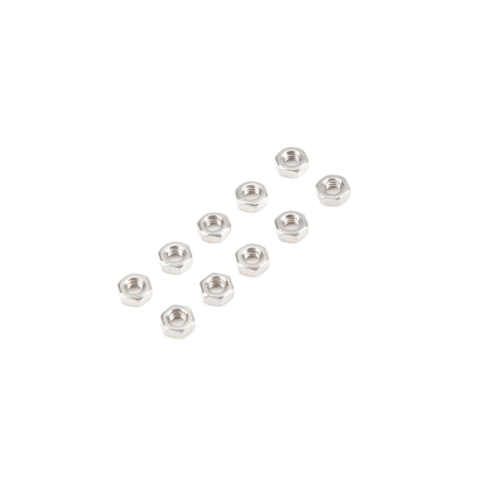 Flat Nut M3 x 0.5 x 5mm (10)