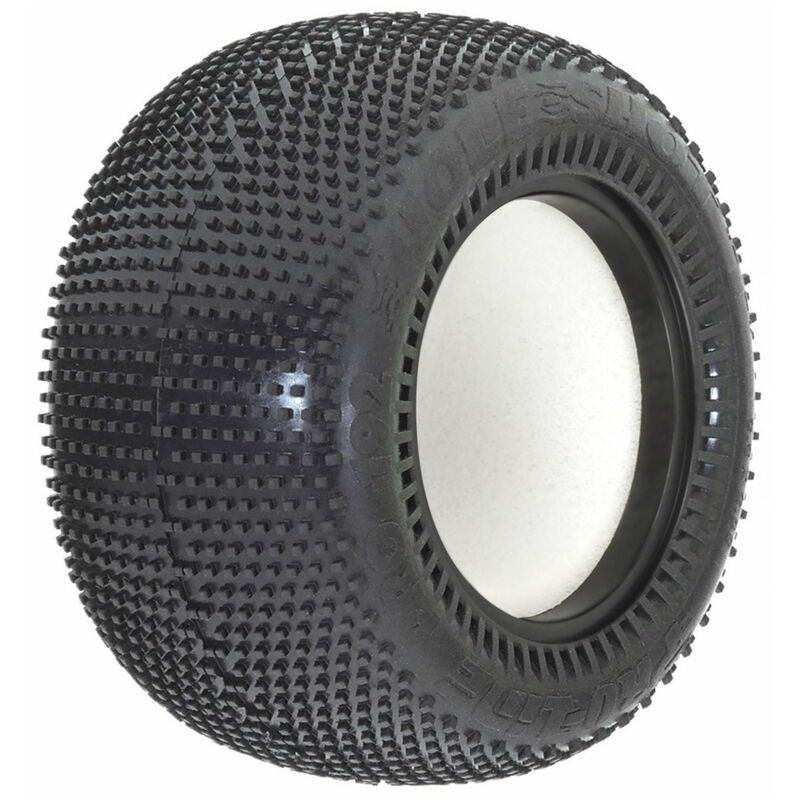 1/10 Hole Shot T M3 Front/Rear 2.2" Off-Road Stadium Truck Tires (2)