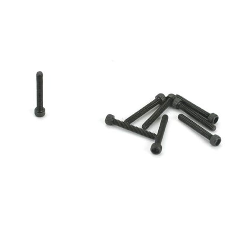 Caphead Screws, 2-56 x 5/8" (8)