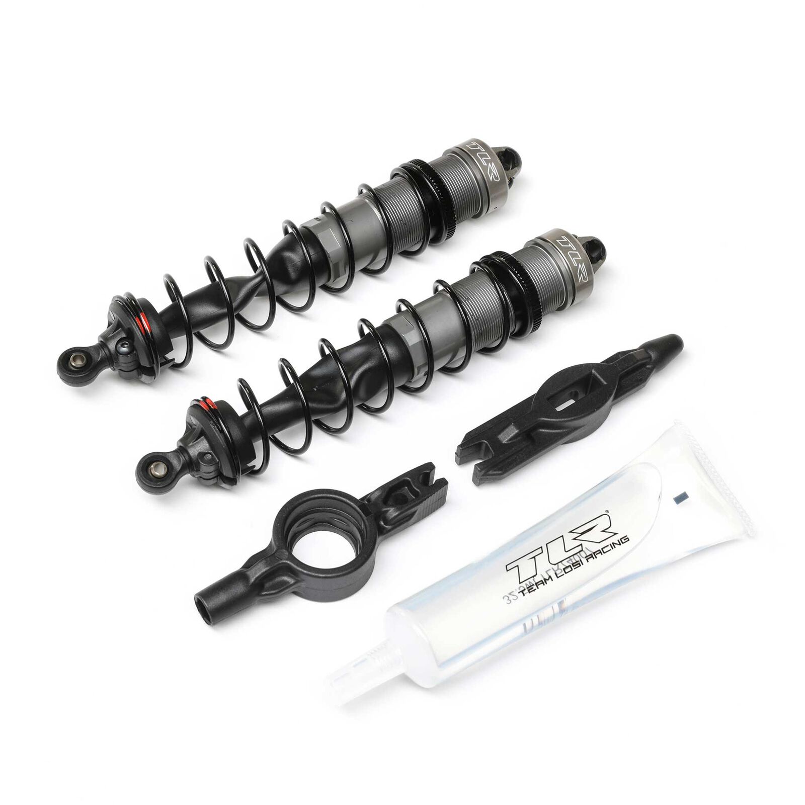 Rear Shock Set, 135mm, Assembled (2): 8XT