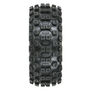 1/8 Badlands MX M2 Front/Rear Buggy Tires Mounted 17mm White (2)