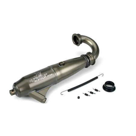1 8 053 Mid Range Inline Exhaust System Hard Anodized Team Losi Racing
