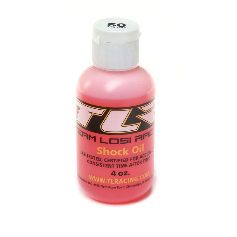 Silicone Shock Oil, 50WT, 710CST, 4oz