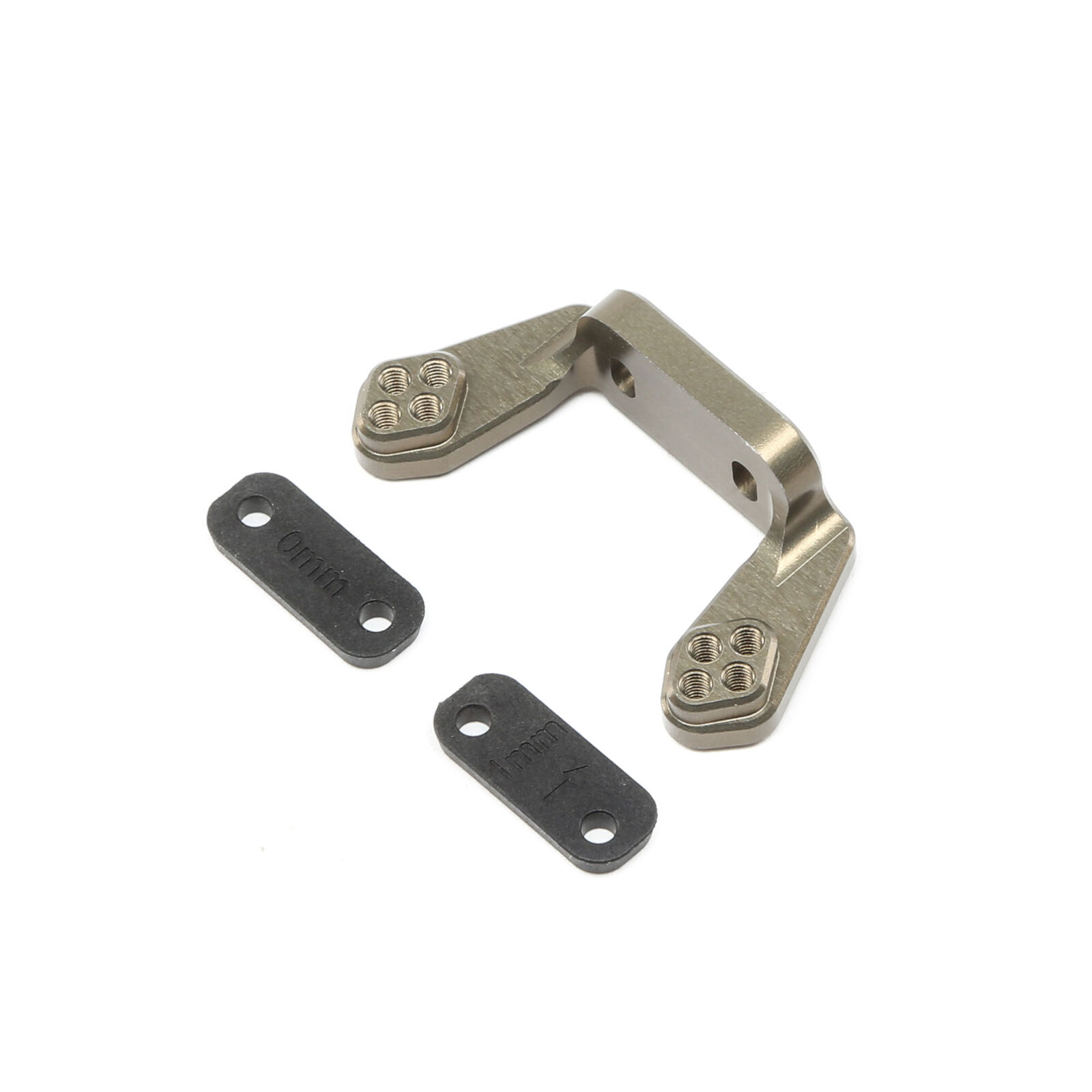 Rear Camber Block with Inserts: 22 3.0, 4.0, 5.0