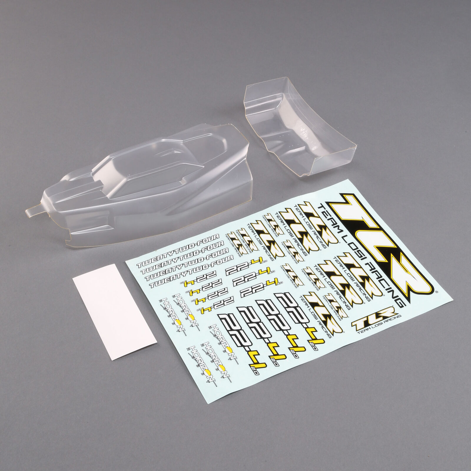 Lightweight Low Profile Body Wing, Clear: 22-4 2.0