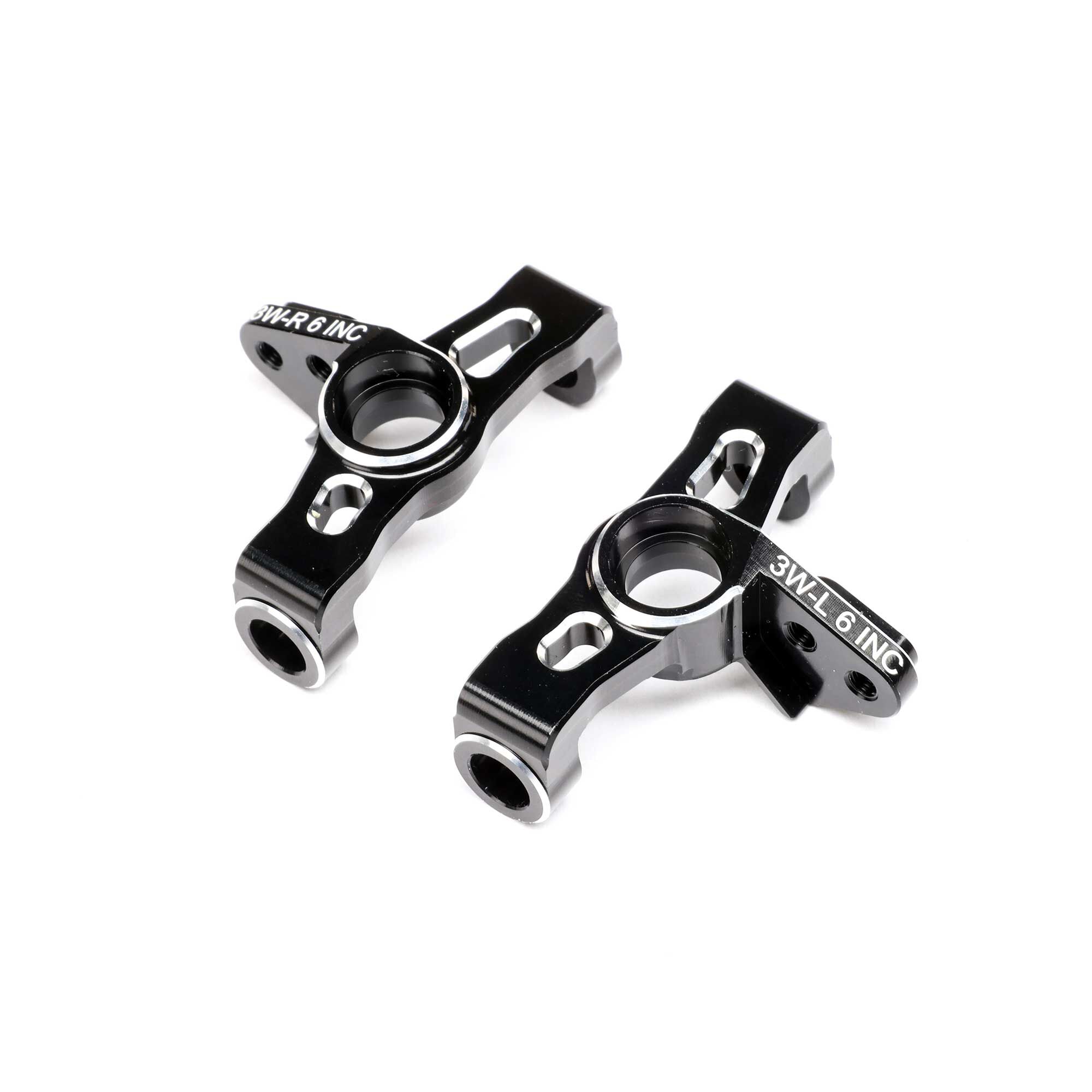 Spindle, Wide, 6 Deg Incline, Aluminum: 22X | Team Losi Racing