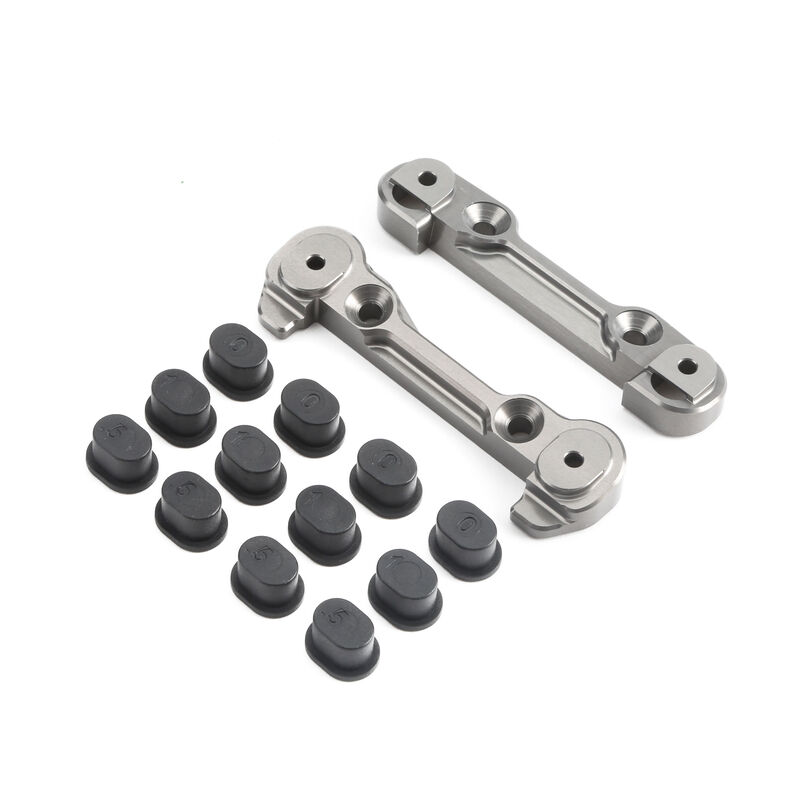 Adjustable Front Hinge Pin Brace with Inserts: 5IVE B, 5T, MINI WRC