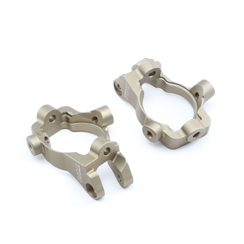 Front Spindle Carrier Set, 15 Degree, Aluminum: 5B, 5T